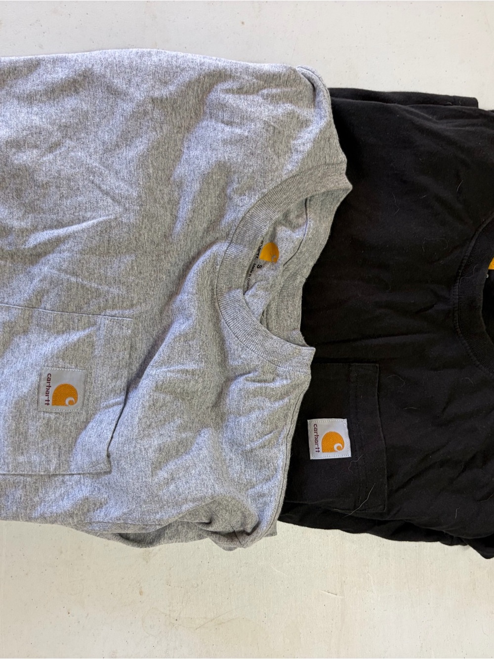 Carhartt Kids' Pocket Sweatshirt Set - Gray & Black